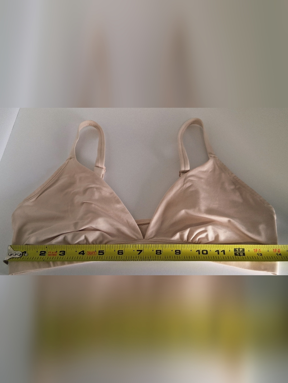 PINK Victoria's Secret Soft Nude Triangle Bralette Size XL - Picture 12 of 16